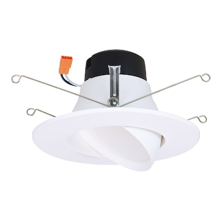 Halo Halo LA5 Series Matte Warm White 5/6 in. W LED Adjustable Retrofit Kit 7.2 W LA56069271EWHCA